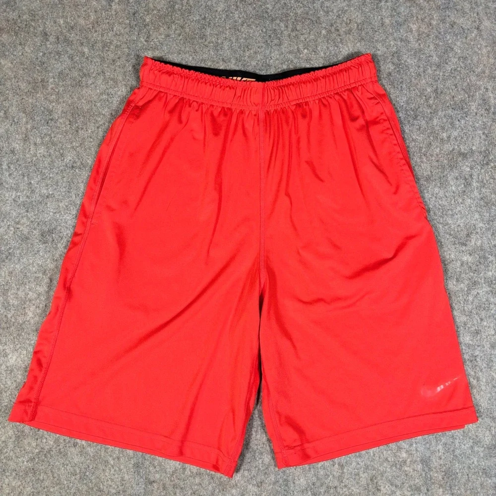 Nike Dri-FIT Basketball Shorts Mens Medium Red‎ 613599-696